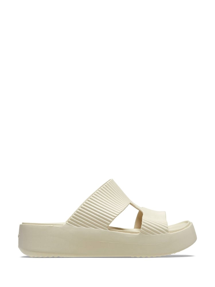 Crocs Natural Getaway Platform H-Strap Sandals - Image 2 of 5