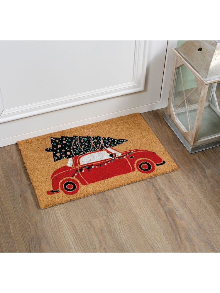 Decoris Car And Christmas Tree Doormat - Image 2 of 3