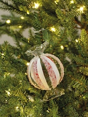 Decoris Set of 3 Glass Sweet Christmas Tree Decorations - Image 1 of 2