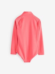 Кораллово-розовый - Gap купальник с рашгардом (4-13лет) - Image 2 of 5
