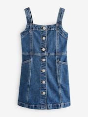 Gap Blue Button Up Denim Dress (4-13yrs) - Image 1 of 4