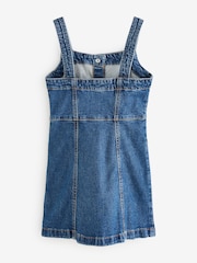 Gap Blue Button Up Denim Dress (4-13yrs) - Image 2 of 4