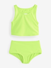 Verde - Tankini de dos piezas con aberturas de Gap (4 a 13 años) - Imagen 1 de 5