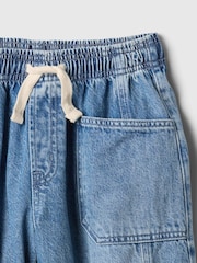 Gap Blue High Waisted Ultrasoft Easy Horseshoe Jeans (4-13yrs) - Image 5 of 6