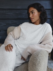White Cosy Long Sleeve Pyjamas - Image 4 of 9