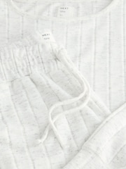 White Cosy Long Sleeve Pyjamas - Image 9 of 9