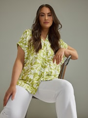 Evans Green Short Sleeve Printed Shirt - Image 1 of 5