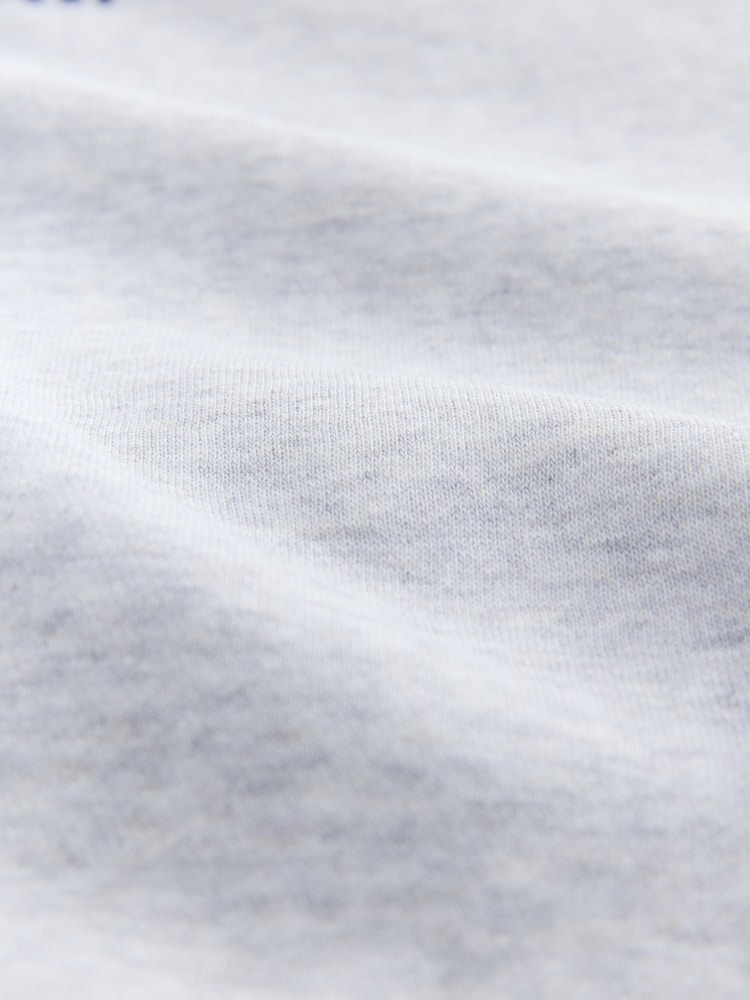 self. Grey Half Zip Sweatshirt - Image 7 of 7 self. Grey Half Zip Sweatshirt - Image 7 of 7