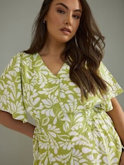 Evans Green Tea Dress - Image 3 of 6