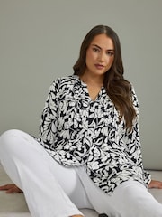 Evans – schwarze Bluse mit Biesen - Bild 1 von 6