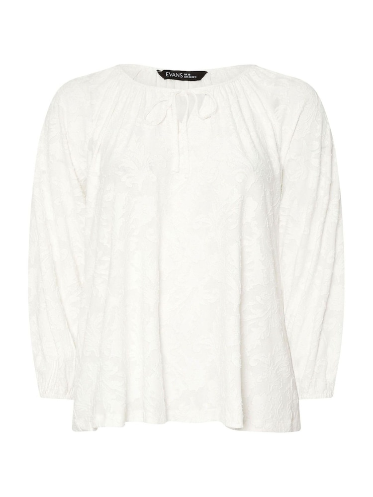 Evans Blue Burnout Jersey Top - Image 5 of 5