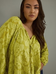 Evans Blue Burnout Jersey Top - Image 4 of 5