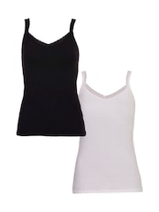 Cyberjammies Black Hidden Support Vests 2 Pack - Image 1 of 1