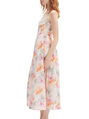 Bardot Orange Lola Corset Midi Dress - Image 3 of 4