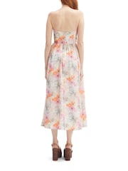 Bardot Orange Lola Corset Midi Dress - Image 4 of 4