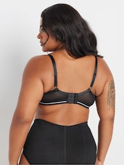 Yours Curve Pink Mesh Padded Plunge Bras 2 Pack - Image 5 of 9
