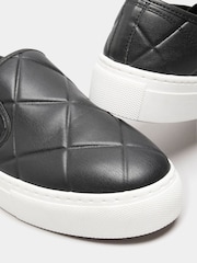 Yours Curve Extra-Wide Fit Quilted Slip on Trainers - Image 5 of 5
