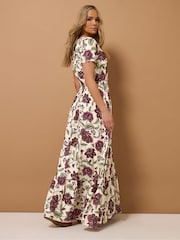 Бежевый - Платье макси с пуговицами Long Tall Sally - Image 4 of 6