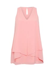 Розовый - Ярусный топ Yours Curve London - Изображение 5 из 5