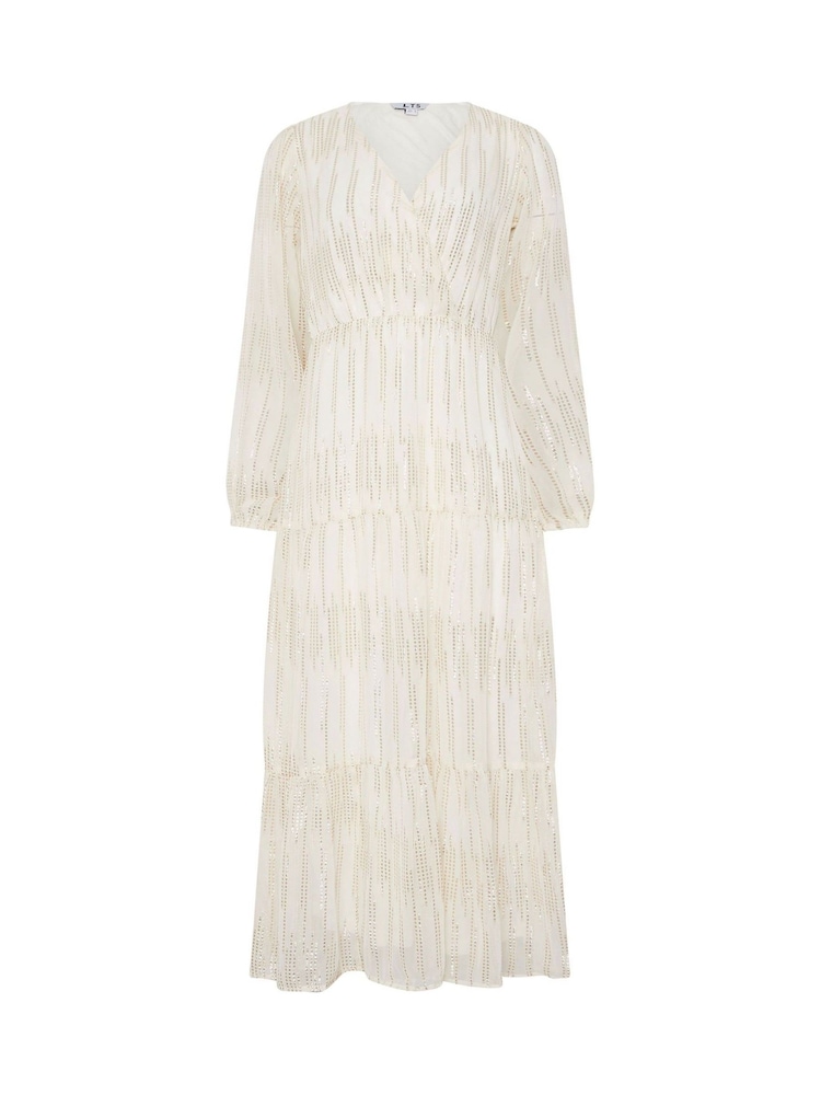 Жаккардовые платья мидакси Long Tall Sally Металлик - Image 5 of 5