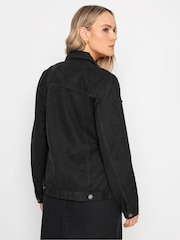 Long Tall Sally Black Denim 100% Cotton Jacket - Image 3 of 5