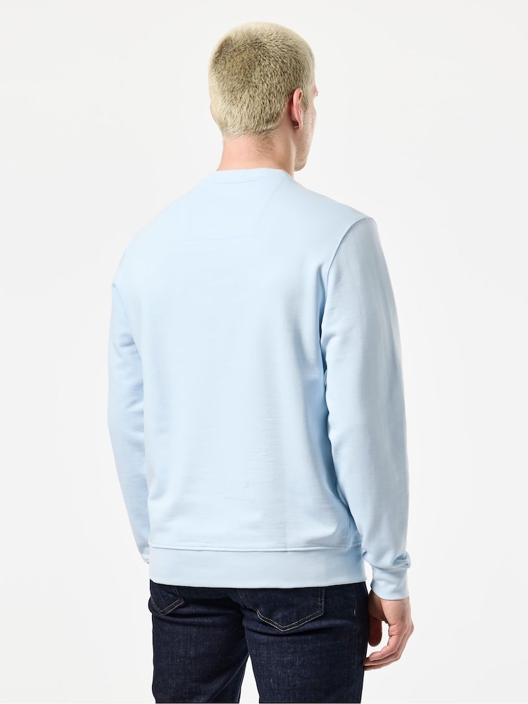 Niebieski - Weekend Offender Raval Woan Sweatshirt - Image 3 of 5