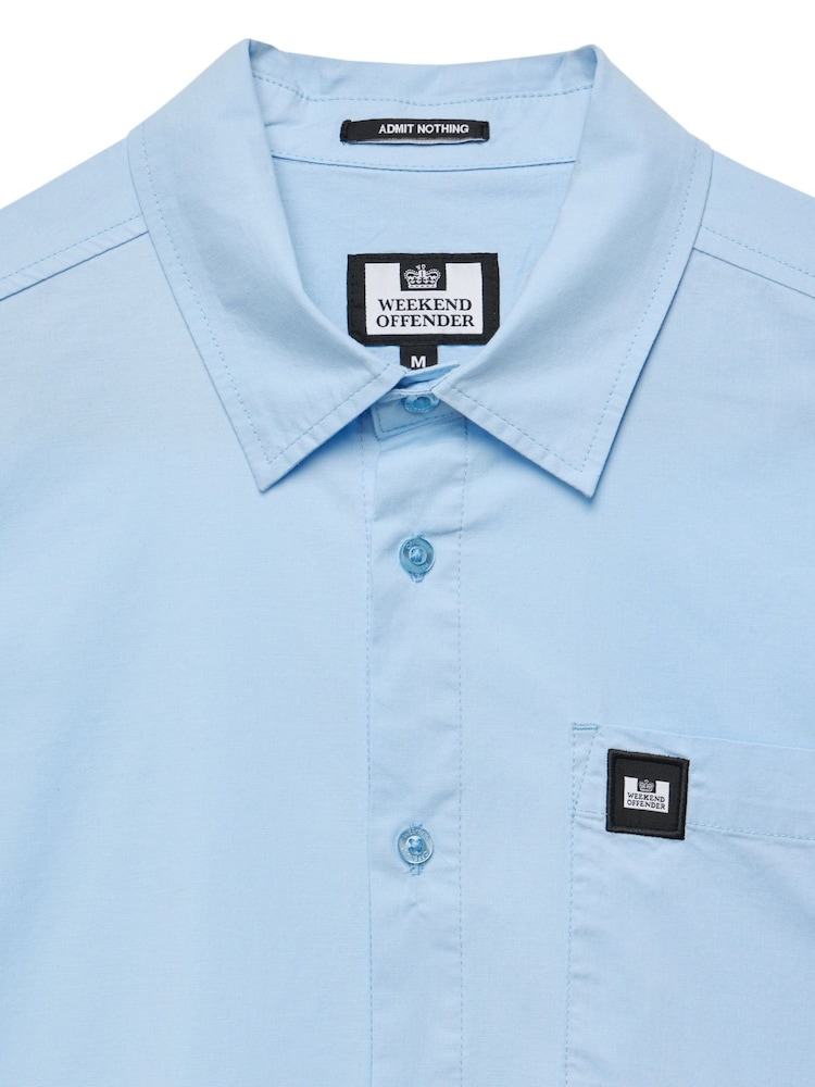 Weekend Offender Ocean Wave Borak Short Sleeve Shirt - Image 5 of 5