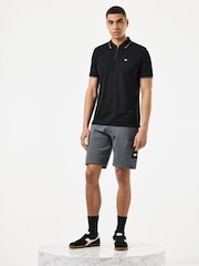 Серый - Weekend Offender Hawkins Zip Pocket Shorts - Image 2 of 6