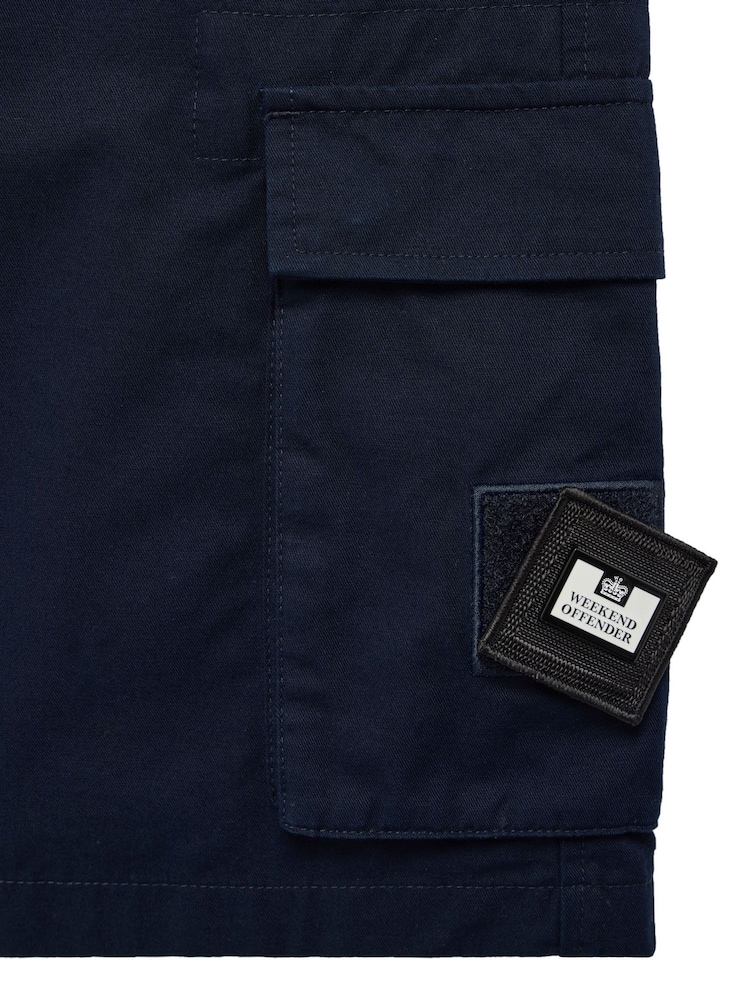 Weekend Offender Mascia Cargo Shorts - Image 6 of 7