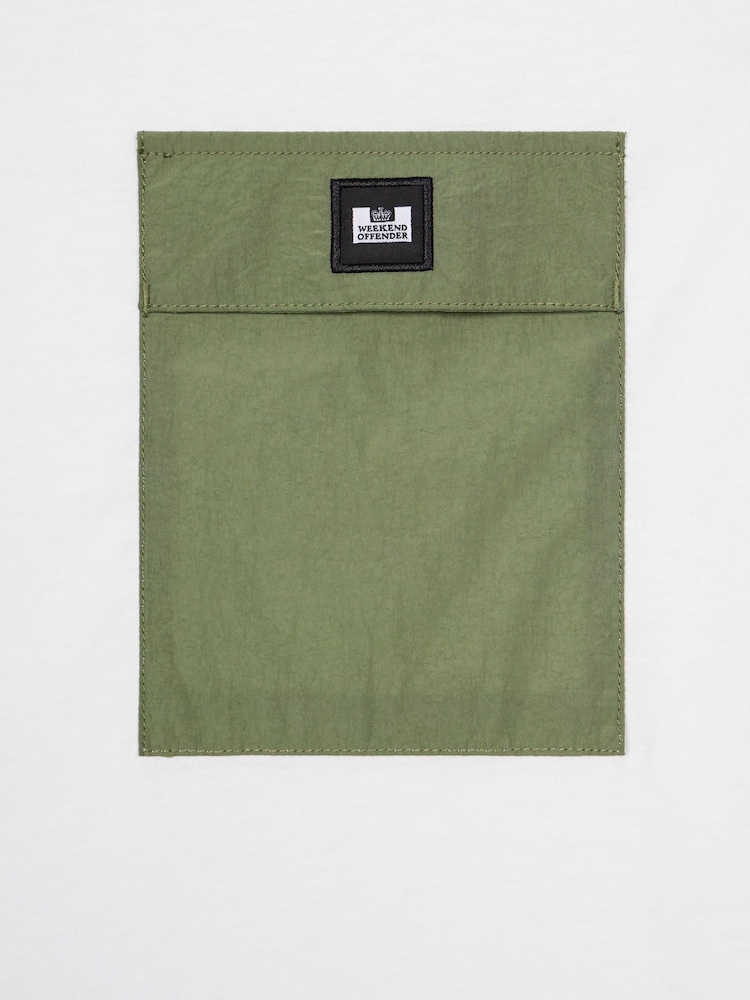 Weekend Offender Parachute Pocket T-Shirt - Image 6 of 6 Weekend Offender Parachute Pocket T-Shirt - Image 6 of 6