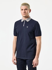 Weekend Offender Jacquard Rib Polo Shirt - Image 1 of 5