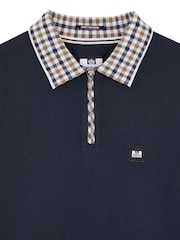 Weekend Offender Jacquard Rib Polo Shirt - Image 5 of 5