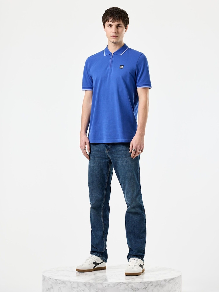 Weekend Offender Monti Zip Polo Shirt - Image 3 of 4