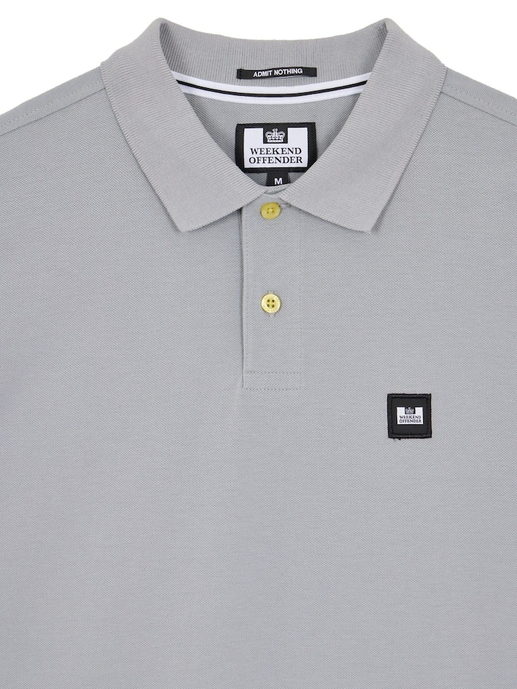 Weekend Offender Caneiros Classic Badge Polo Shirt - صورة 5 من 5