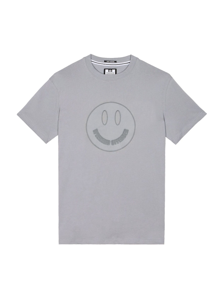 Weekend Offender Parachute Appliqué Smiley T-Shirt - Image 4 of 6