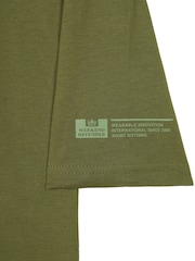 Weekend Offender Green Bonpensiero Graphic 100% Cotton T-Shirt - Image 7 of 7