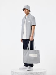 Weekend Offender Ticking Stripe Gervasi Short Sleeve Shirt - Image 2 of 4