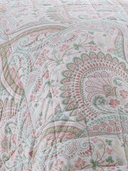 Dreams & Drapes Green Palais Quilted Bedspread - Image 2 of 3