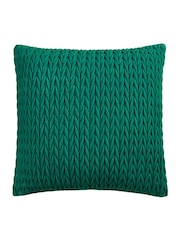 Laurence Llewelyn-Bowen Jade Amory Velvet Filled Cushion - Image 2 of 4