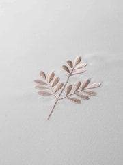 Serene Emily Embroidery Easy Care Duvet Cover Set - Image 3 of 3