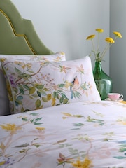 Appletree Natural Arianna 100% Cotton Duvet Cover Set - Image 2 of 5