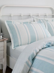 Dreams & Drapes Finlay Stripe Easy Care Duvet Cover Set - Imagen 2 de 3