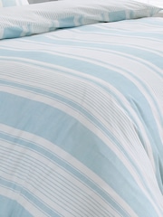 Dreams & Drapes Finlay Stripe Easy Care Duvet Cover Set - Imagen 3 de 3