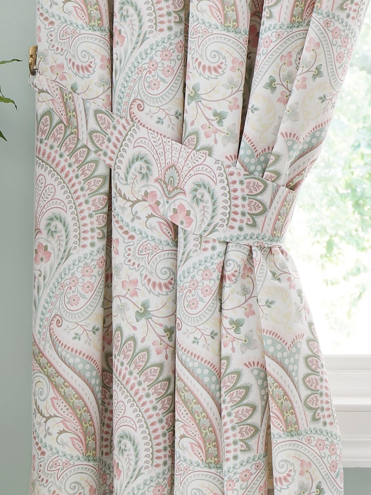 Dreams & Drapes Palais Pair of Pencil Pleat Curtains With Tie Backs - Bild 4 von 4 Dreams & Drapes Palais Pair of Pencil Pleat Curtains With Tie Backs - Bild 4 von 4