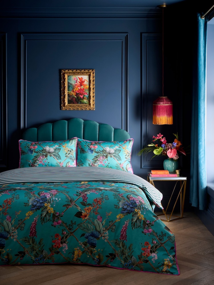 حزمة غطاء لحاف Cotswold Fantasia من القطن 100% من Laurence Llewelyn-Bowen - صورة 1 من 4 حزمة غطاء لحاف Cotswold Fantasia من القطن 100% من Laurence Llewelyn-Bowen - صورة 1 من 4