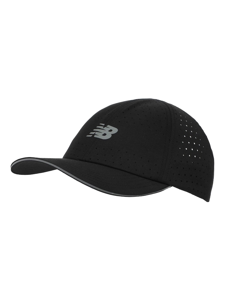 New Balance Black 6 Panel Pro Run Hat - Image 1 of 3