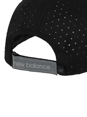 New Balance Black 6 Panel Pro Run Hat - Image 3 of 3