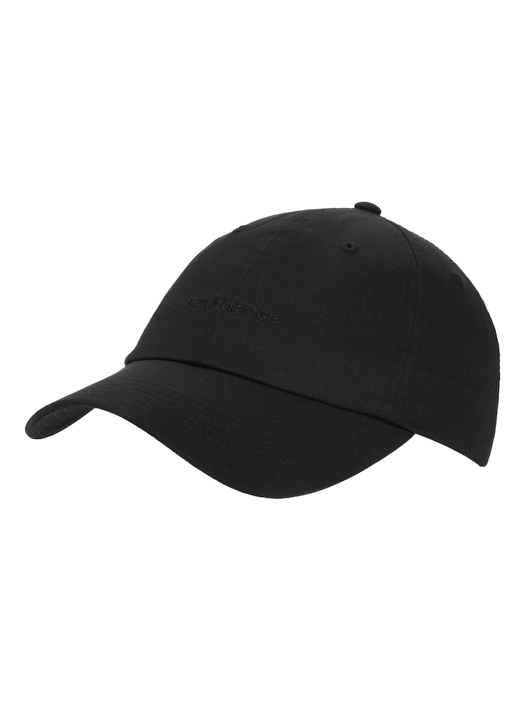 New Balance Black Womens 6 Panel Linear Logo Hat - Image 1 of 3 New Balance Black Womens 6 Panel Linear Logo Hat - Image 1 of 3