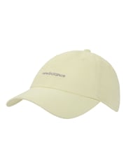 New Balance Cream Womens 6 Panel Linear Logo Hat - Image 1 of 3