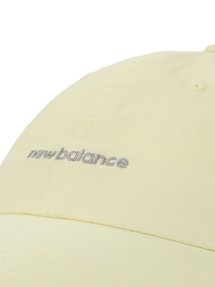 New Balance Cream Womens 6 Panel Linear Logo Hat - Image 3 of 3